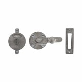 Dauby Authentiek Dauby deurbeslagset Toiletslot ''Retro'' + slotplaat per set