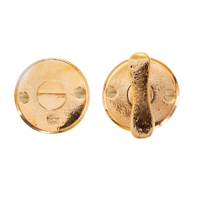 Dauby Authentiek Dauby deurbeslagset Toiletslot 50mm rond set van 2