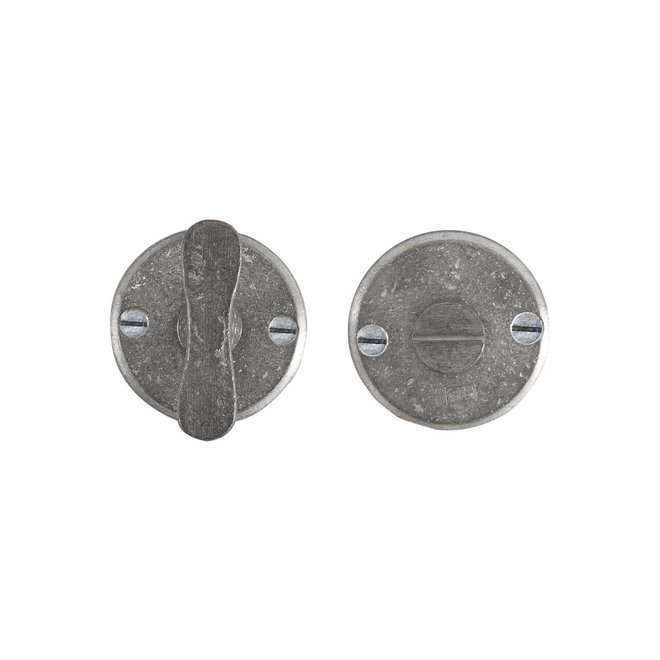 Dauby Authentiek Dauby deurbeslagset Toiletslot 50mm rond set van 2