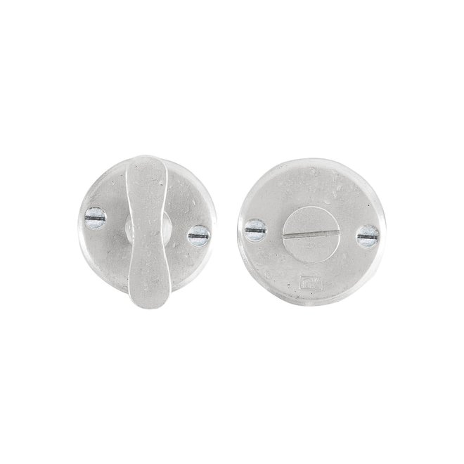 Dauby Authentiek Dauby deurbeslagset Toiletslot 50mm rond set van 2