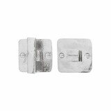 Dauby Authentiek Dauby deurbeslagset Toiletslot 50mm vierkant set van 2