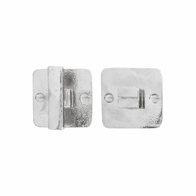 Dauby Authentiek Dauby deurbeslagset Toiletslot 50mm vierkant set van 2
