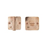 Dauby Authentiek Dauby deurbeslagset Toiletslot 50mm vierkant set van 2