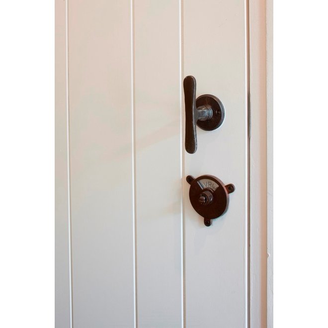 Dauby Authentiek Dauby deurbeslagset Toiletslot ''Retro'' + sluithaak per set