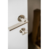 Dauby Authentiek Dauby deurbeslagset Toiletslot 50mm rond met strakke rozet set van 2