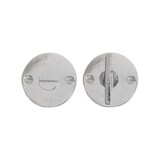 Dauby Authentiek Dauby deurbeslagset Toiletslot 50mm rond met strakke rozet set van 2