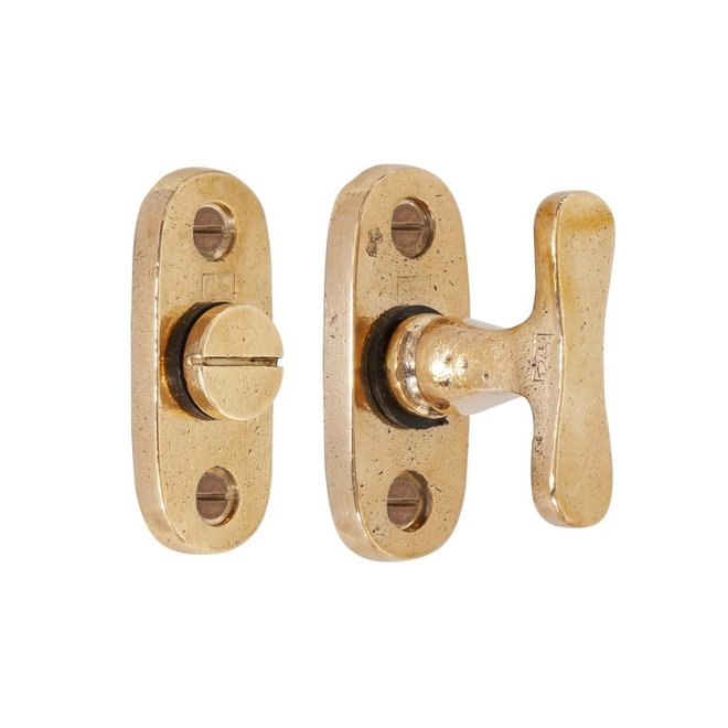 Dauby Authentiek Dauby deurbeslagset Toiletslot 63mm ovaal set van 2
