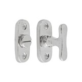 Dauby Authentiek Dauby deurbeslagset Toiletslot 63mm ovaal set van 2