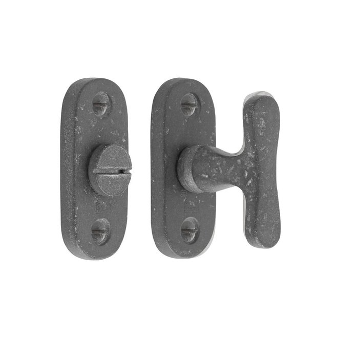 Dauby Authentiek Dauby deurbeslagset Toiletslot 63mm ovaal set van 2