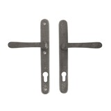Dauby Veiligheidsbeslag met afgeronde greep complete set as-maat 92mm per set