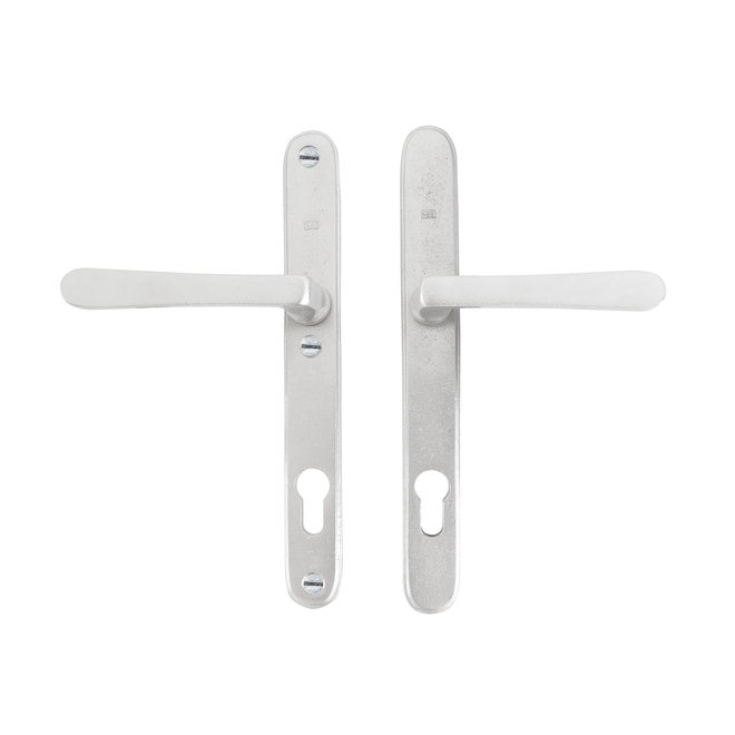 Dauby Veiligheidsbeslag met afgeronde greep complete set as-maat 92mm per set