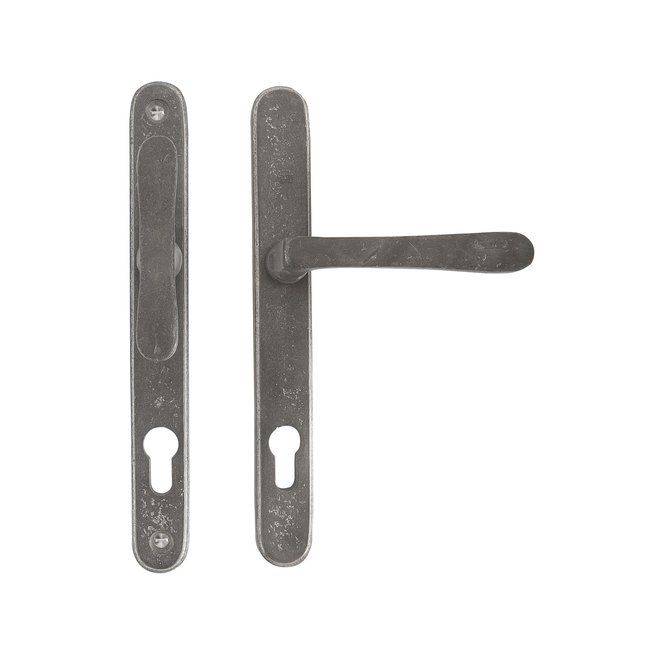 Dauby Veiligheidsbeslag met greepcombinatie L + T vorm 92mm per set