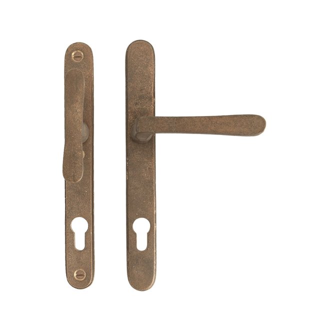 Dauby Veiligheidsbeslag met greepcombinatie L + T vorm 92mm per set