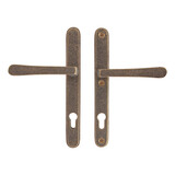 Dauby Veiligheidsbeslag met XL deurklink complete set afmeting 92mm  set van 2