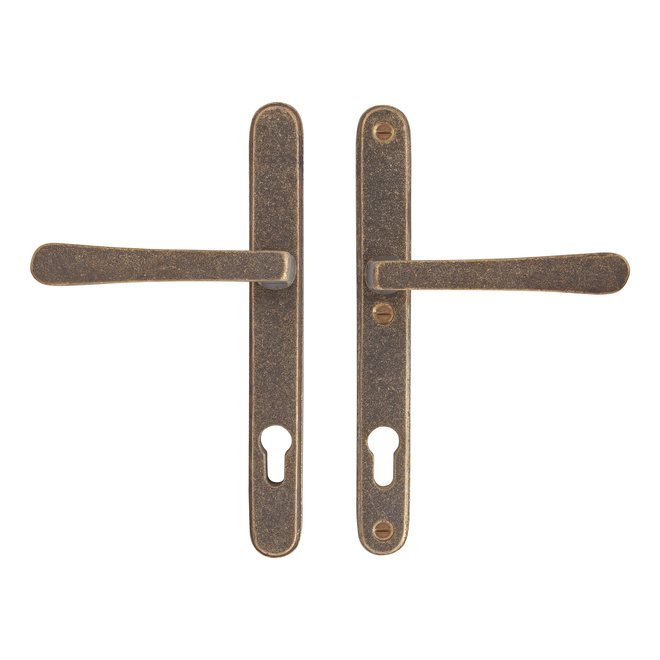 Dauby Veiligheidsbeslag met XL deurklink complete set afmeting 92mm  set van 2