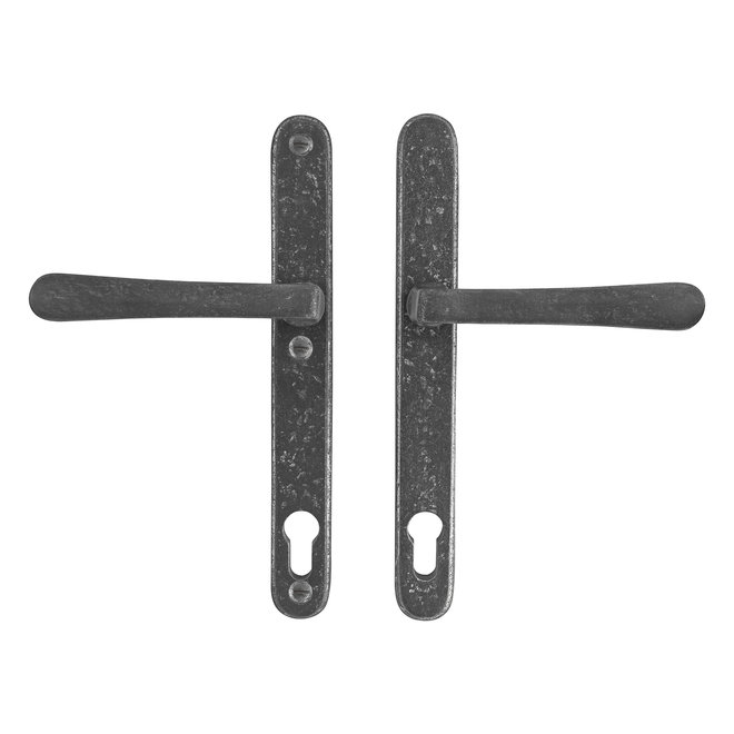 Dauby Veiligheidsbeslag met XL deurklink complete set afmeting 92mm  set van 2