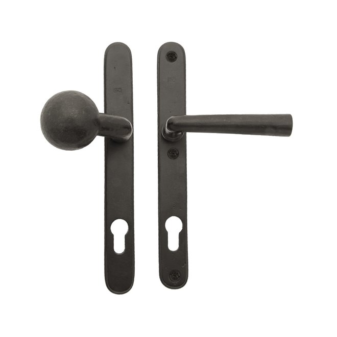 Dauby Veiligheidsbeslag klink ''Bol-vorm'' buitenzijde + type PH1925 binnenzijde 92mm per set