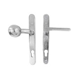 Dauby Veiligheidsbeslag klink ''Bol-vorm'' buitenzijde + type PH1928 92mm per set
