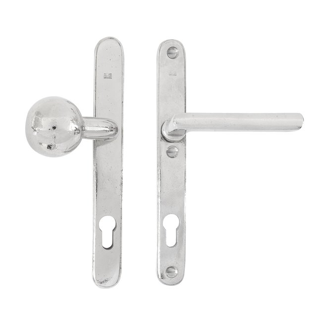 Dauby Veiligheidsbeslag klink ''Bol-vorm'' buitenzijde + type PH1920 binnenzijde 92mm per set