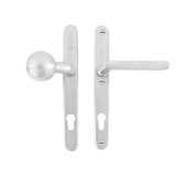 Dauby Veiligheidsbeslag klink ''Bol-vorm'' buitenzijde + type PH1920 binnenzijde 92mm per set