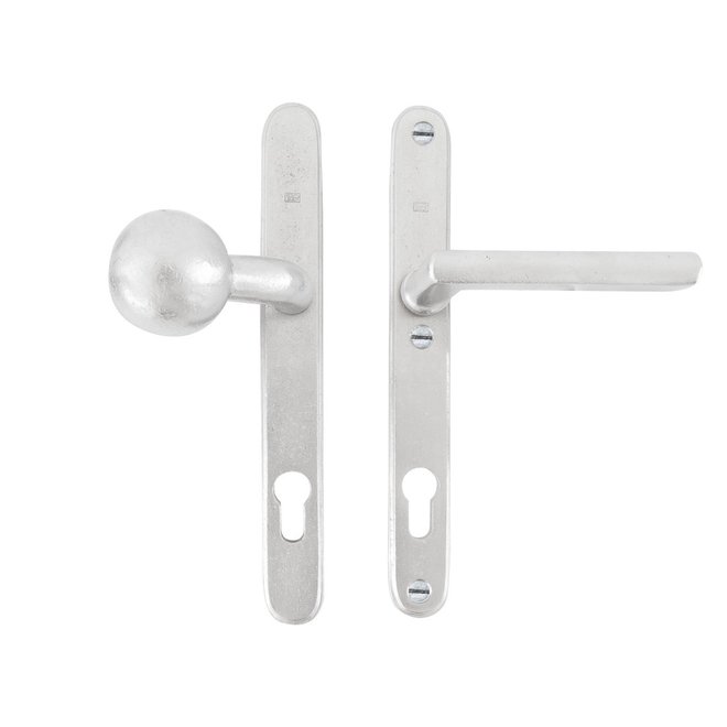 Dauby Veiligheidsbeslag klink ''Bol-vorm'' buitenzijde + type PH1920 binnenzijde 92mm per set