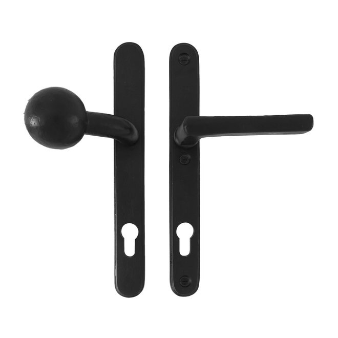 Dauby Veiligheidsbeslag klink ''Bol-vorm'' buitenzijde + type PH1920 binnenzijde 92mm per set
