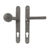 Dauby Veiligheidsbeslag klink ''Bol-vorm'' buitenzijde + type PH1920 binnenzijde 92mm per set