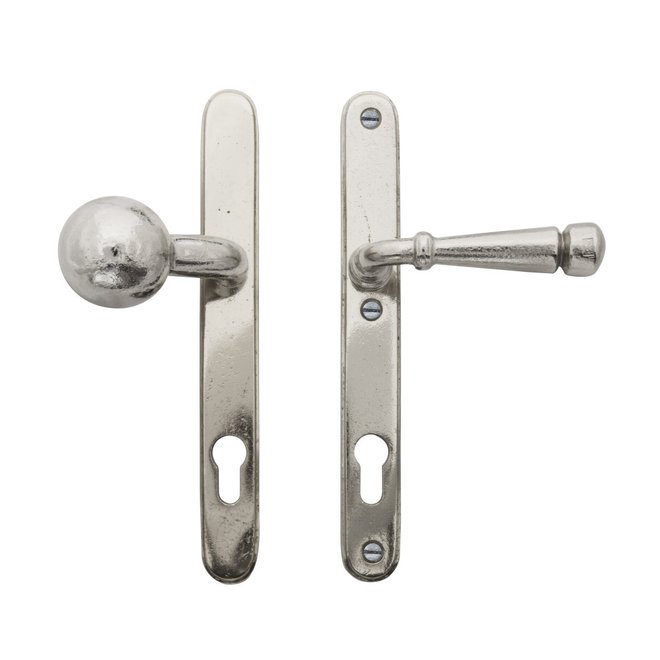 Dauby Veiligheidsbeslag klink ''Bol-vorm'' buitenzijde + type PH1830 binnenzijde 92mm per set