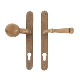 Dauby Veiligheidsbeslag klink ''Bol-vorm'' buitenzijde + type PH1830 binnenzijde 92mm per set