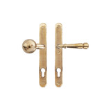 Dauby Veiligheidsbeslag klink ''Bol-vorm'' buitenzijde + type PH1830 binnenzijde 92mm per set