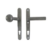 Dauby Veiligheidsbeslag klink ''Bol-vorm'' buitenzijde + type PH1930 binnenzijde 92mm set van 2