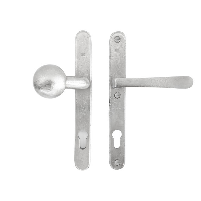 Dauby Veiligheidsbeslag  Bolvormig buiten + afgeronde greep XL binnen 92mm  set van 2