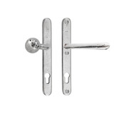 Dauby Veiligheidsbeslag  Bolvormig buiten + afgeronde greep XL binnen 92mm  set van 2