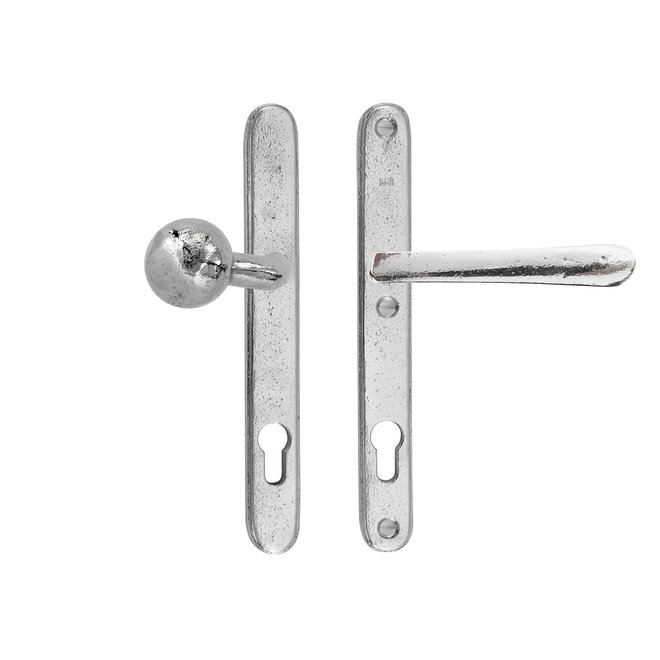 Dauby Veiligheidsbeslag  Bolvormig buiten + afgeronde greep XL binnen 92mm  set van 2