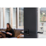 Dauby Deurklink (set van 2) type PH1920 rozet 50 mm vierkant excl. sleutel/cilinderrozet set van 2