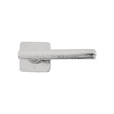 Dauby Deurklink (set van 2) type PH1920 rozet 50 mm vierkant excl. sleutel/cilinderrozet set van 2