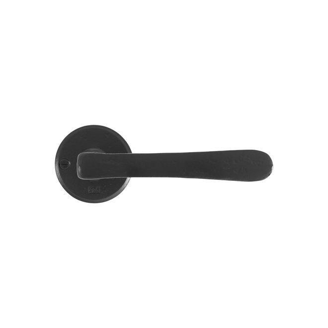 Dauby Deurklink (set van 2) L-klink rozet 50 mm rond excl. sleutel/cilinderrozet set van 2