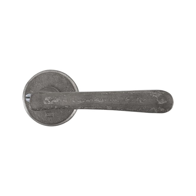 Dauby Deurklink (set van 2) L-klink rozet 50 mm rond excl. sleutel/cilinderrozet set van 2