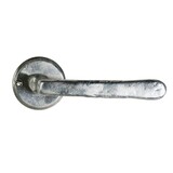 Dauby Deurklink (set van 2) L-klink rozet 50 mm rond excl. sleutel/cilinderrozet set van 2