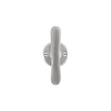 Dauby Deurklink (set van 2) T-klink rozet 50 mm rond excl. sleutel/cilinderrozet  set van 2