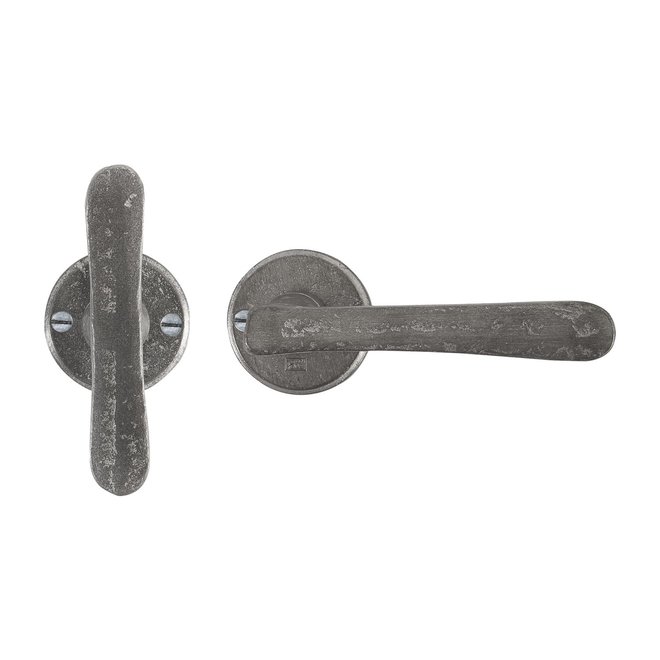 Dauby Deurklink (set van 2) T-vorm + L-vorm greep rozet 50 mm rondset van 2