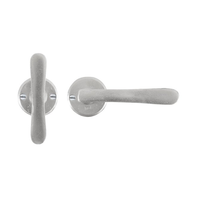 Dauby Deurklink (set van 2) T-vorm + L-vorm greep rozet 50 mm rondset van 2