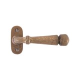 Dauby Deurklink (set van 2) type PH1830 met ovale rozet 63.5mm set van 2