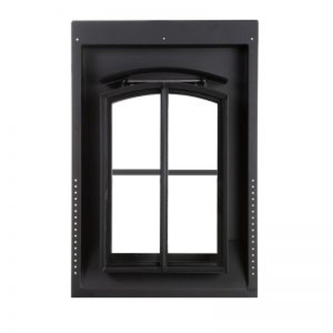 KempiQ Dakraam staal 40x60cm HR++ glas kruisvakverdeling leiendak thermisch onderbroken