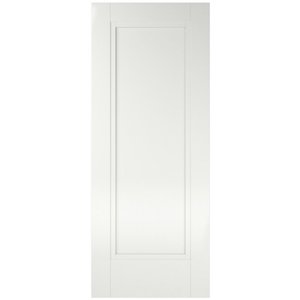 Binnendeur IJ1600 stomp wit gegrond paneel