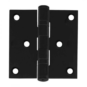 Kogellagerscharnier kleur zwart Intersteel vierkant 76x76 Kogellagerscharnier kleur zwart Intersteel vierkant 76x76