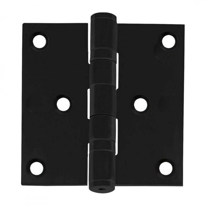 Intersteel  Modern kogellagerscharnier 76x76x2.5 vierkant kleur zwart