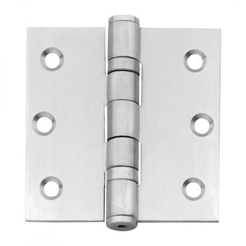 Kogellagerscharnier kleur RVS vierkant 76x76 Kogellagerscharnier kleur RVS vierkant 76x76