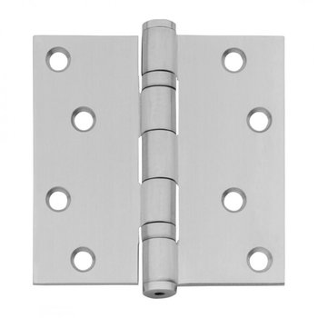 Kogellagerscharnier kleur RVS vierkant 89x89 Kogellagerscharnier kleur RVS vierkant 89x89