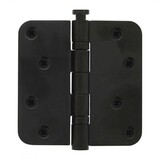 Intersteel  Modern kogellagerscharnier  89x89x2.5 afgerond kleur zwart